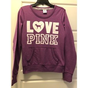 Purple sweatshirt by VS Pink